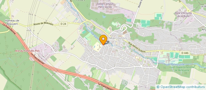 localisation de l'entreprise MONSIEUR ERIC VERON  MARCOUSSIS