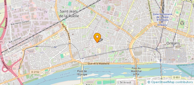 localisation de l'entreprise MONSIEUR ERIC VERRIER à ORLEANS