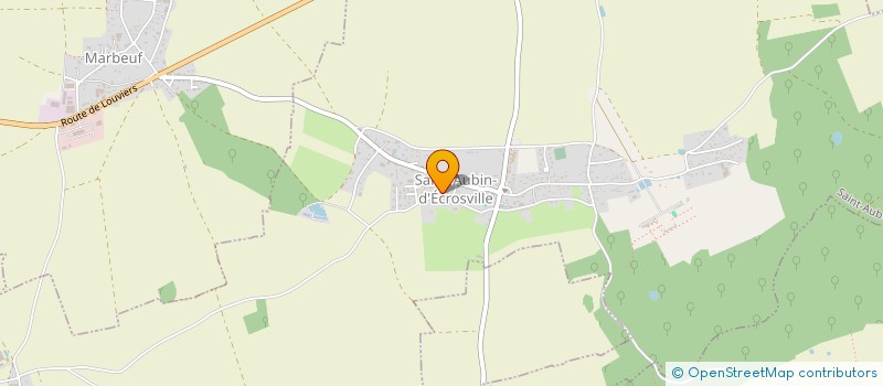 localisation de l'entreprise MONSIEUR ERIC VERRIER  SAINT-AUBIN-D'ECROSVILLE