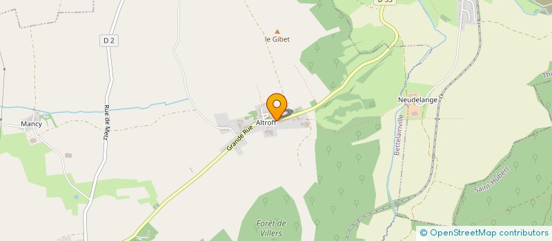 localisation de l'entreprise MONSIEUR ERIC VERVIN  BETTELAINVILLE