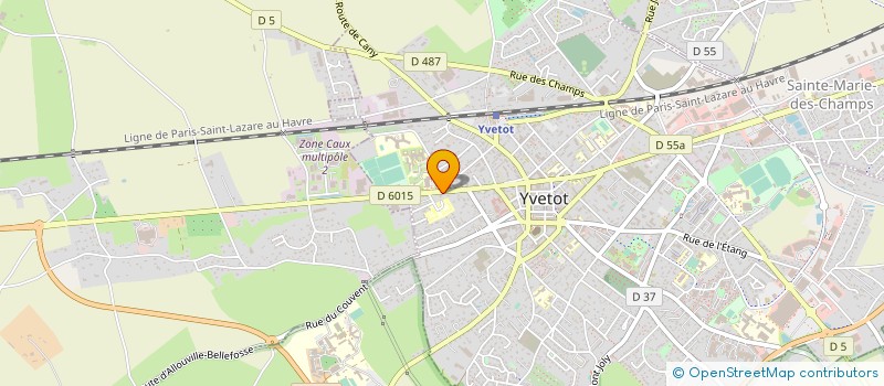 localisation de l'entreprise MONSIEUR ERIC VERZURA à YVETOT