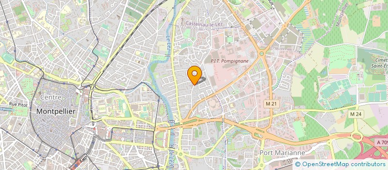 localisation de l'entreprise MONSIEUR ERIC VIALLE à MONTPELLIER