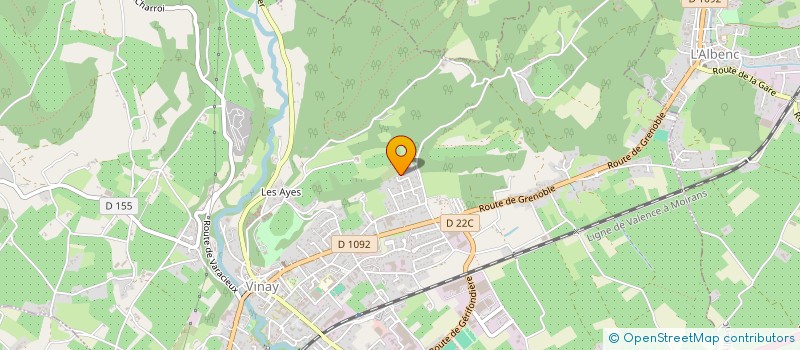 localisation de l'entreprise MONSIEUR ERIC VIARD  VINAY