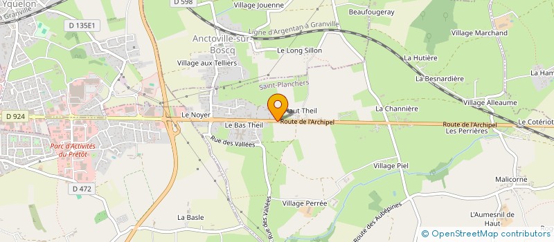 localisation de l'entreprise MONSIEUR ERIC VIBERT  SAINT-PLANCHERS