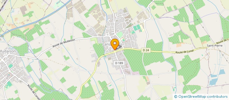 localisation de l'entreprise MONSIEUR ERIC VICHE  LANSARGUES