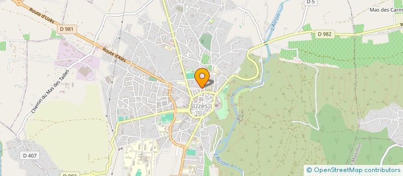 localisation de l'entreprise MONSIEUR ERIC VICTOIRE  UZES