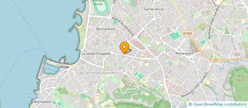 localisation de l'entreprise MONSIEUR ERIC VIDAL à MARSEILLE