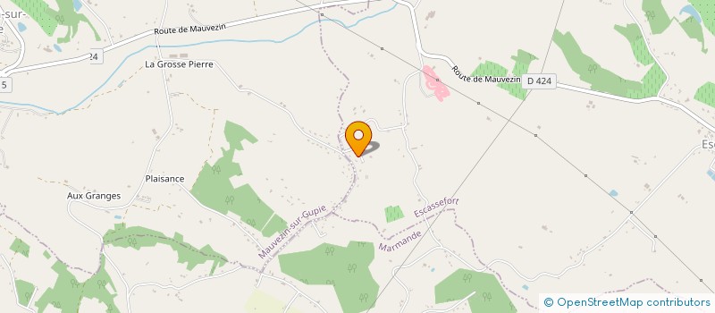 localisation de l'entreprise MONSIEUR ERIC VIDAL  ESCASSEFORT