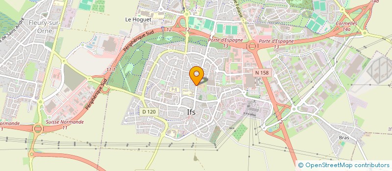 localisation de l'entreprise MONSIEUR ERIC VIGNES  IFS