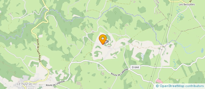 localisation de l'entreprise MONSIEUR ERIC VIGUIER  LE NAYRAC