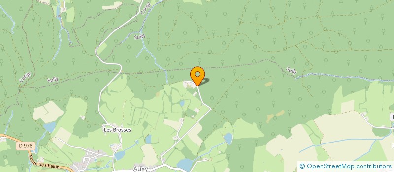 localisation de l'entreprise MONSIEUR ERIC VILLEMOT  AUXY