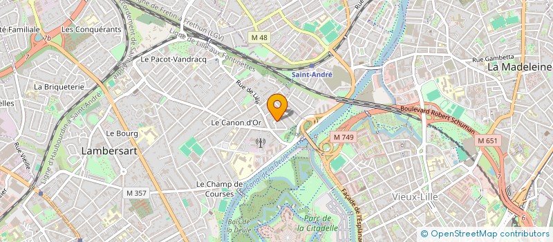 localisation de l'entreprise MONSIEUR ERIC VINCENDET à LAMBERSART