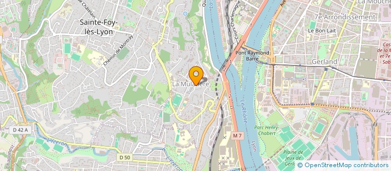 localisation de l'entreprise MONSIEUR ERIC VINCENT ALAVIN  LA MULATIERE