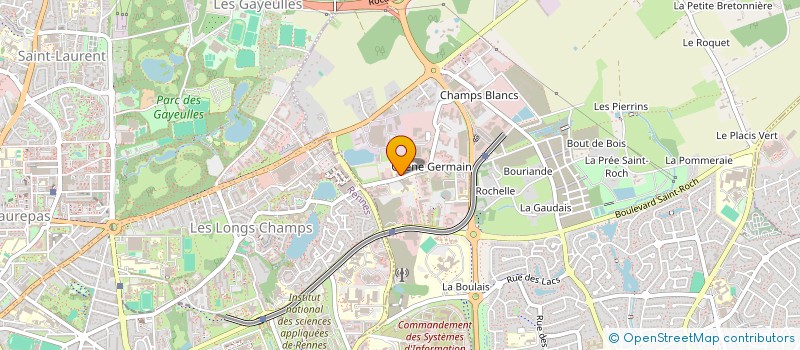 localisation de l'entreprise MONSIEUR ERIC VINET  CESSON-SEVIGNE