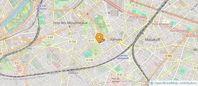 localisation de l'entreprise MONSIEUR ERIC VION à VANVES