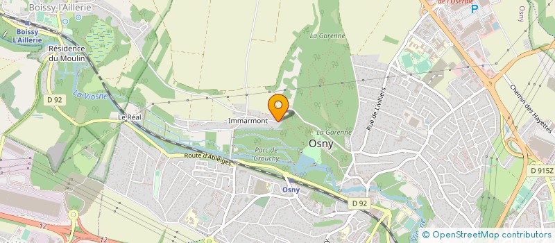 localisation de l'entreprise MONSIEUR ERIC VISBECQ  OSNY