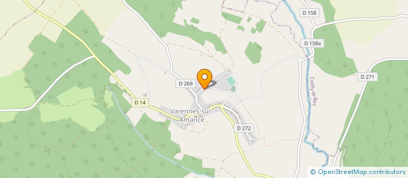 localisation de l'entreprise MONSIEUR ERIC VOYARD à VARENNES-SUR-AMANCE
