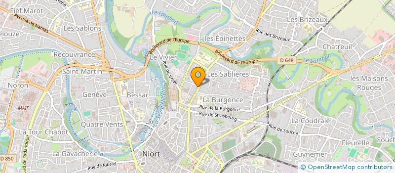 localisation de l'entreprise MONSIEUR ERIC VRIGNAUD à NIORT