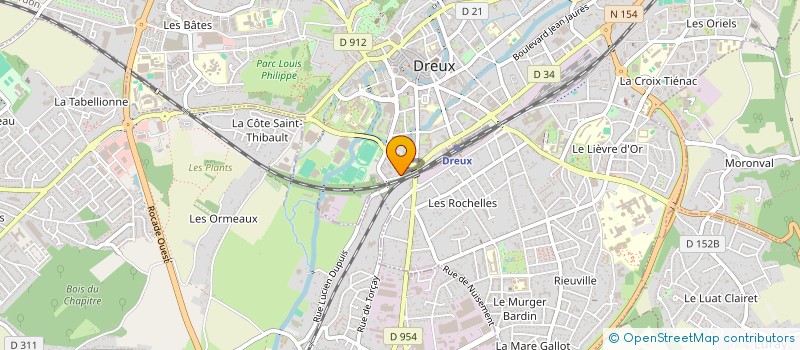 localisation de l'entreprise MONSIEUR ERIC VROMONT à DREUX