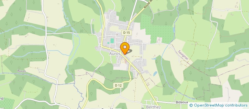 localisation de l'entreprise MONSIEUR ERIC WAESELYNCK  AUROS