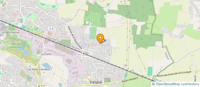 localisation de l'entreprise MONSIEUR ERIC WASCHEUL à TRELAZE