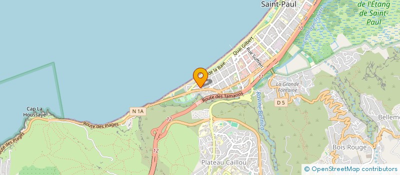 localisation de l'entreprise MONSIEUR ERIC WAZ  SAINT-DENIS