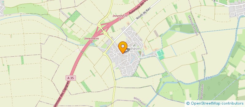 localisation de l'entreprise MONSIEUR ERIC WEBER  INNENHEIM