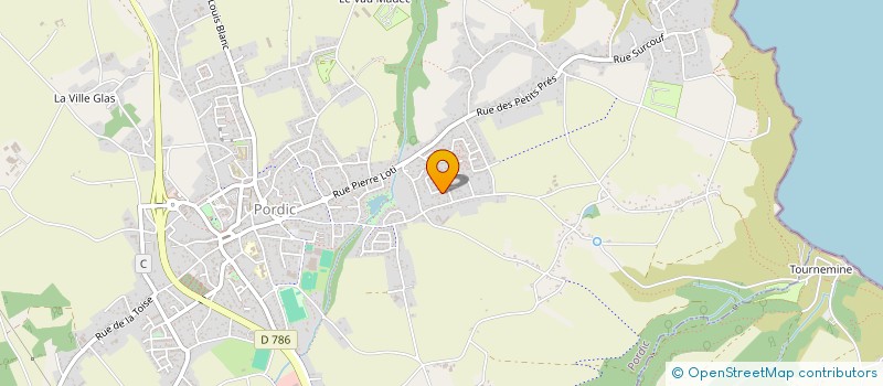 localisation de l'entreprise MONSIEUR ERIC WEISS  PORDIC