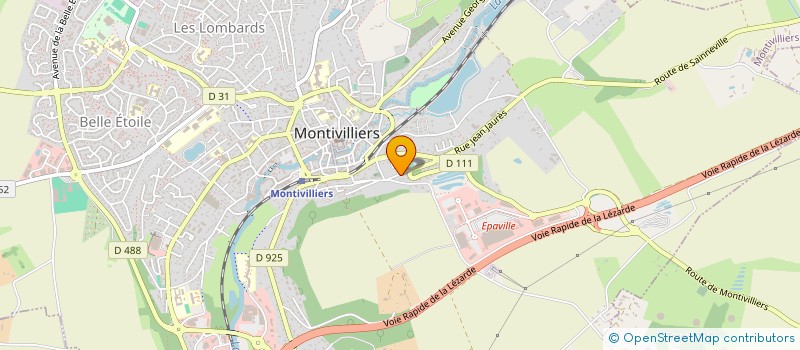 localisation de l'entreprise MONSIEUR ERIC WERLE à MONTIVILLIERS
