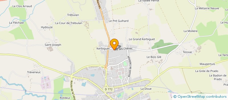 localisation de l'entreprise MONSIEUR ERIC WESTER  GUER