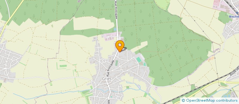 localisation de l'entreprise MONSIEUR ERIC WETZEL  GRIES