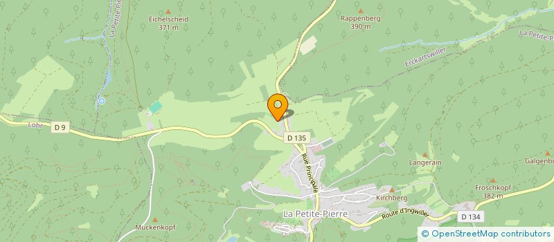 localisation de l'entreprise MONSIEUR ERIC WILHELMY-ARNOULD  LA PETITE-PIERRE