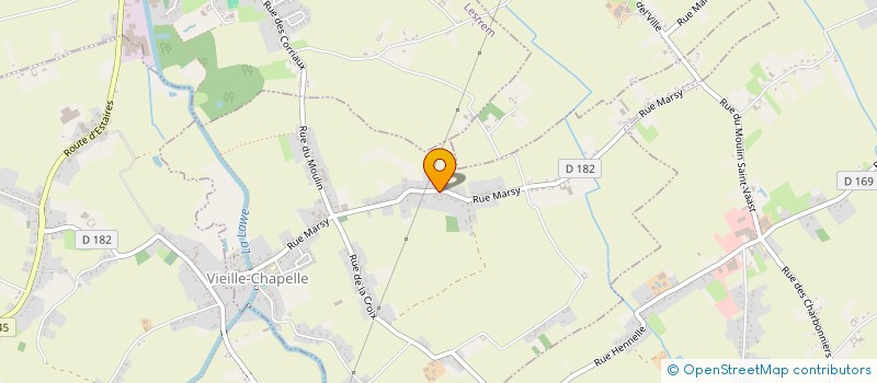 localisation de l'entreprise MONSIEUR ERIC WILLART  VIEILLE-CHAPELLE