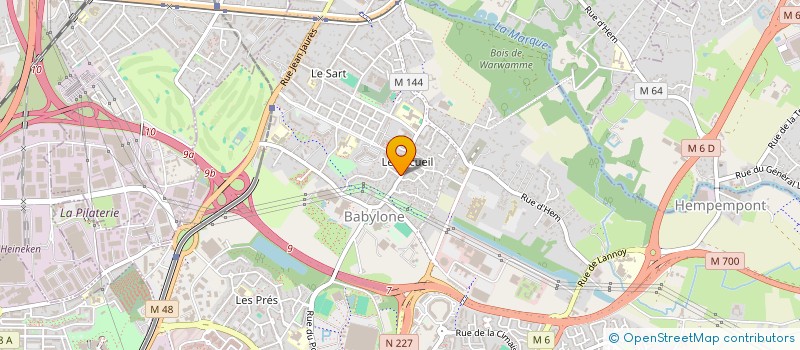 localisation de l'entreprise MONSIEUR ERIC WILLEFERT à VILLENEUVE-D'ASCQ