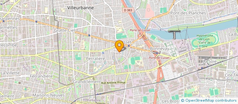 localisation de l'entreprise MONSIEUR ERIC WINTENBERGER  VILLEURBANNE