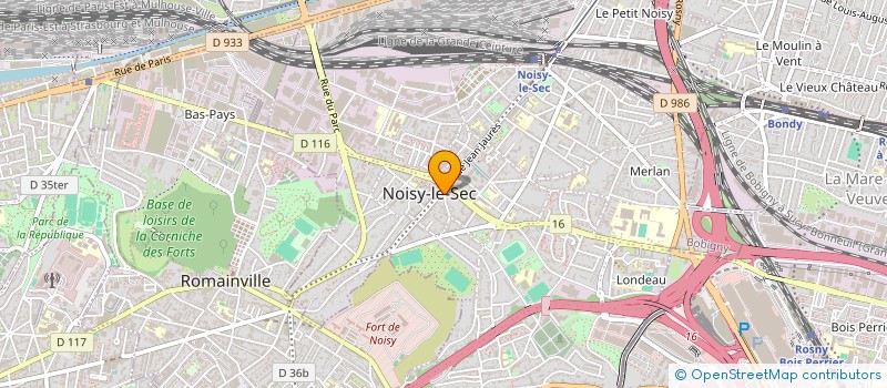 localisation de l'entreprise MONSIEUR ERIC WLODARCZYK à NOISY-LE-SEC