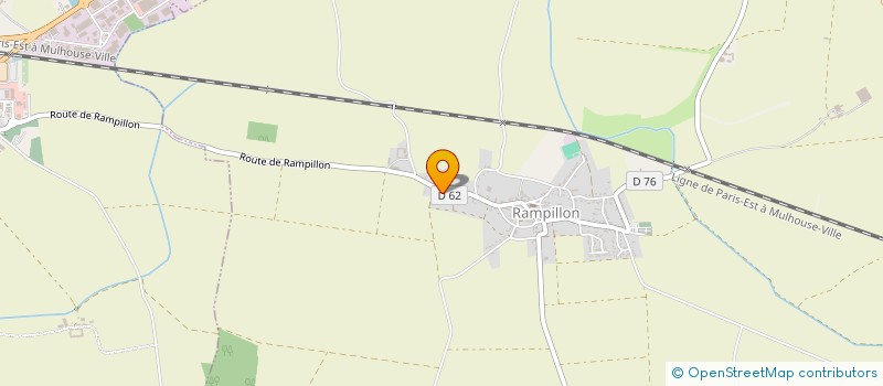 localisation de l'entreprise MONSIEUR ERIC WOJTAS  RAMPILLON