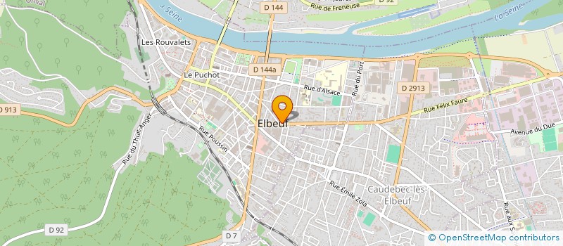 localisation de l'entreprise MONSIEUR ERIC WU  ELBEUF