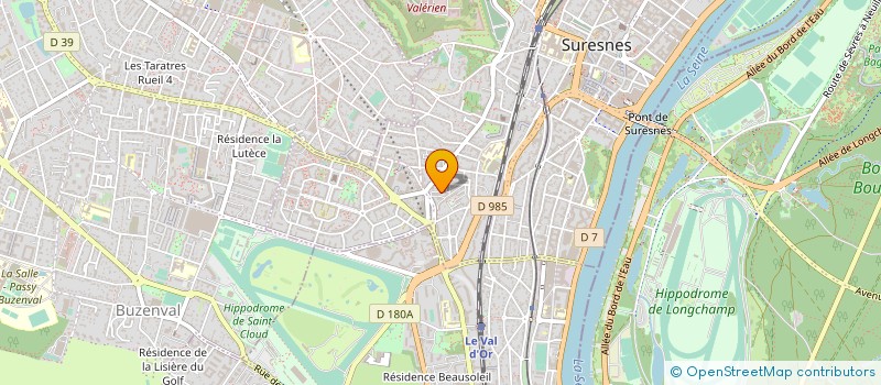 localisation de l'entreprise MONSIEUR ERIC WUSSLER à SURESNES