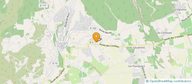 localisation de l'entreprise MONSIEUR ERIC ZAFRA à GORDES