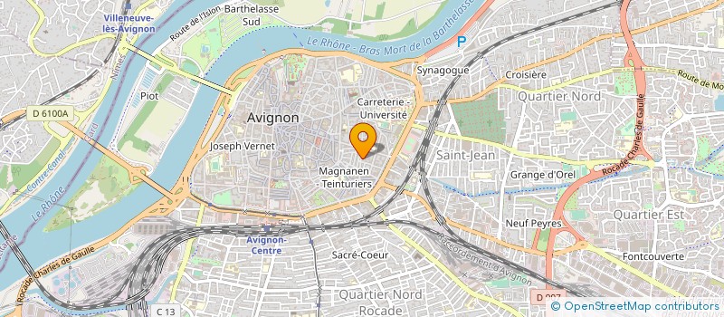 localisation de l'entreprise MONSIEUR ERIC ZAGO  AVIGNON