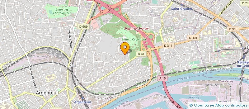 localisation de l'entreprise MONSIEUR ERIC ZANNIN à ARGENTEUIL