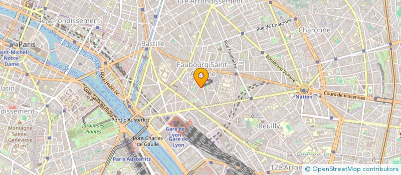 localisation de l'entreprise MONSIEUR ERIC ZENNADI  PARIS