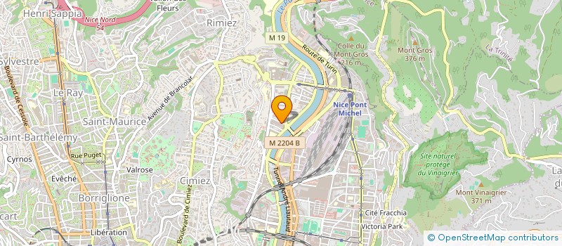 localisation de l'entreprise MONSIEUR ERIC ZERATHE à NICE
