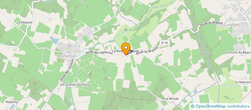 localisation de l'entreprise MONSIEUR ERIC ZOCCOLA  MONESTIER