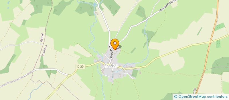 localisation de l'entreprise MONSIEUR ERIC ZUCCARI  ECORDAL