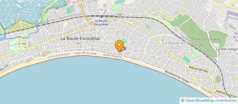 localisation de l'entreprise MONSIEUR ERIC ZUCCONI à LA BAULE-ESCOUBLAC