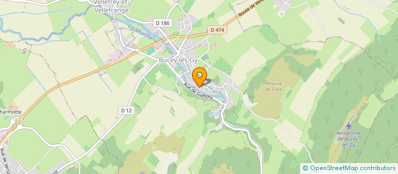 localisation de l'entreprise MONSIEUR ERICH NEHLS  BUCEY-LES-GY