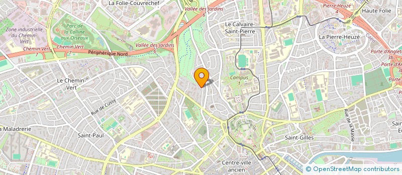localisation de l'entreprise MONSIEUR ERICH PREVOT à CAEN