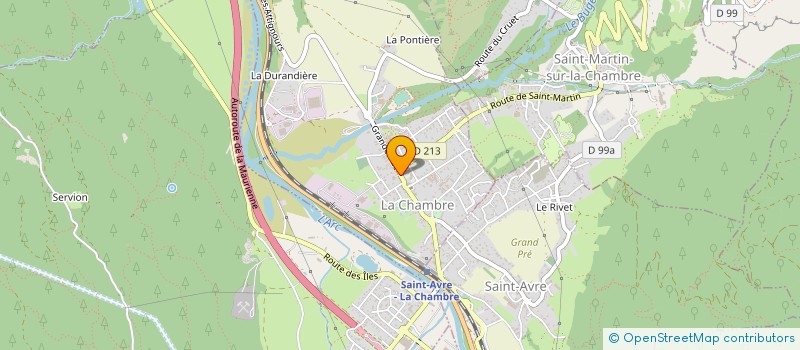 localisation de l'entreprise MONSIEUR ERICK AVALLONE à LA CHAMBRE